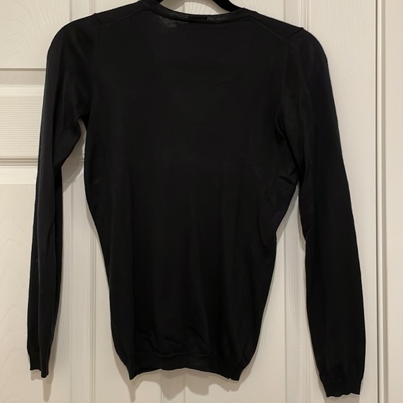 Black Lacoste Sweater - Picture 3 of 5